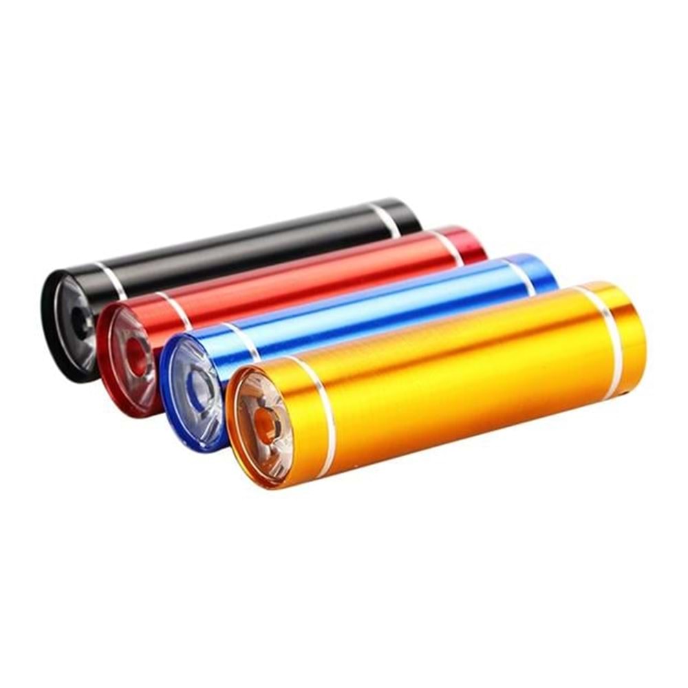 Powermaster Power Led'li 3 AAA Pil Metal Kasa Duracell Tip Fener (Tekli)