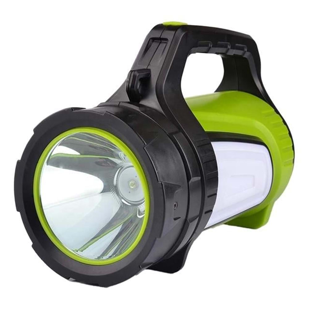 Powermaster Ledli Uzun Menzilli Kamp Tipi Şarjlı Işıldak Fener JS-881C